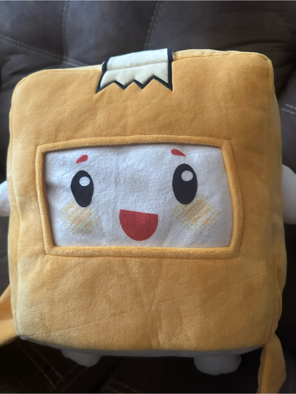 Jumbo Plush Boxy Character Toy - lanky box